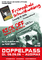 Doppelpass - Franzobel and KICK OFF in Vienna